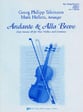 Andante and Alla Breve Orchestra sheet music cover